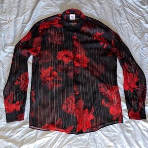 Zara Men’s long-sleeve button-up